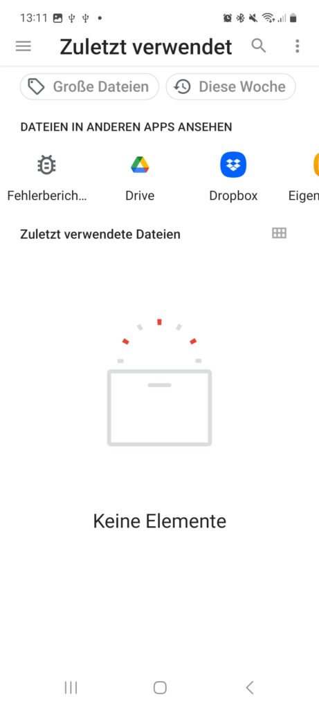 USB Import Schritt 2